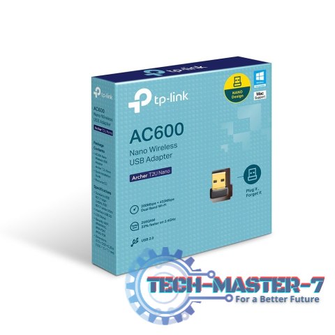 Karta sieciowa Archer T2U USB Nano AC600 Karta sieciowa Archer T2U USB Nano AC600