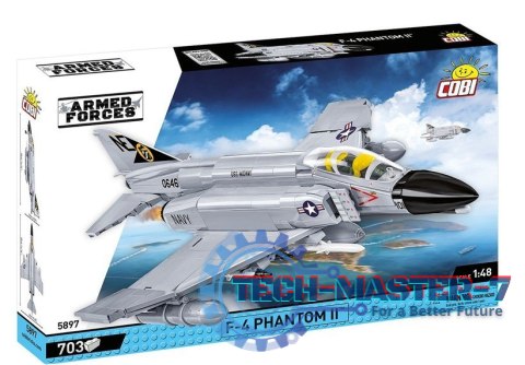 Klocki Armed Force F-4 Phantom II 703 elementów Klocki Armed Force F-4 Phantom II 703 elementów