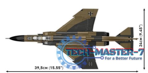 Klocki Armed Forces F-4F Phantom II 676 elementów Klocki Armed Forces F-4F Phantom II 676 elementów
