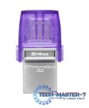 Pendrive Data Traveler MicroDuo 3C G3 64GB USB-A/USB-C