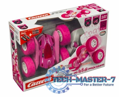 Pojazd RC Mini turnator 2,4 GHz różowy Pojazd RC Mini turnator 2,4 GHz różowy