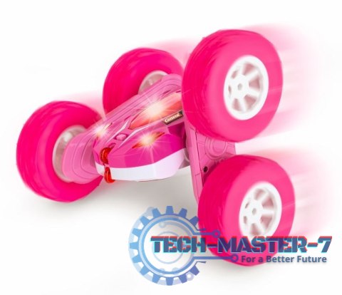 Pojazd RC Mini turnator 2,4 GHz różowy Pojazd RC Mini turnator 2,4 GHz różowy