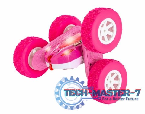 Pojazd RC Mini turnator 2,4 GHz różowy Pojazd RC Mini turnator 2,4 GHz różowy