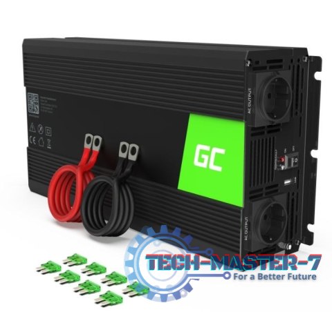 Przetwornica 12V/230V 1500W/3000W Mod sinus Przetwornica 12V/230V 1500W/3000W Mod sinus