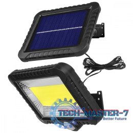 Solarny naświetlacz LED z czujnikiem IP44 MCE438