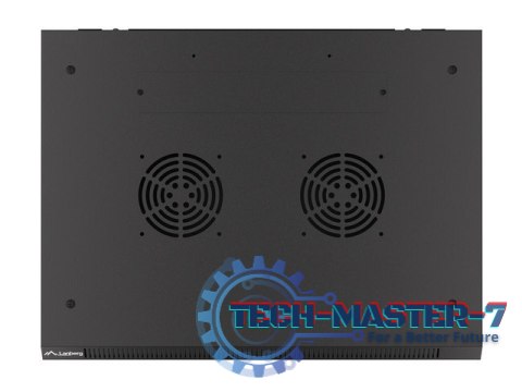 Szafa instalacyjna wisząca 19 12U 600X450mm czarna (drzwi szklane) Szafa instalacyjna wisząca 19 12U 600X450mm czarna (drzwi szklane)