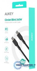 CB-SCC241 silikonowy kabel USB-C - USB-C | 1m | 5A | 240W PD