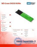 Dysk SSD Green 1TB M.2 2280 SN350 NVMe PCIe