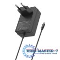 Ładowarka Super FAST PD for Raspberry PI 5 | USB-C | 27W | 5-12V | 1.8-5A | Czarna