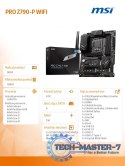 Płyta główna PRO Z790-P WIFI s1700 4DDR5 HDMI/DP ATX