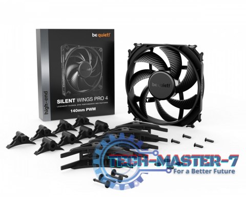 Wentylator Silent Wings Pro 4 140mm PWM Wentylator Silent Wings Pro 4 140mm PWM