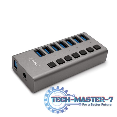 Hub USB 3.0 z ładowaniem, 7 portów, 36W Hub USB 3.0 z ładowaniem, 7 portów, 36W