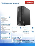 Komputer ThinkCentre Neo 50s G4 SFF 12JF001XPB W11Pro i3-13100/8GB/256GB/INT/DVD/3YRS OS