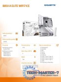 Płyta główna B850 A ELITE WIFI7 ICE