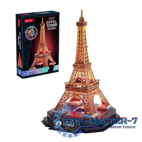 Puzzle 3D Wieża Eiffla (wersja nocna) Puzzle 3D Wieża Eiffla (wersja nocna)