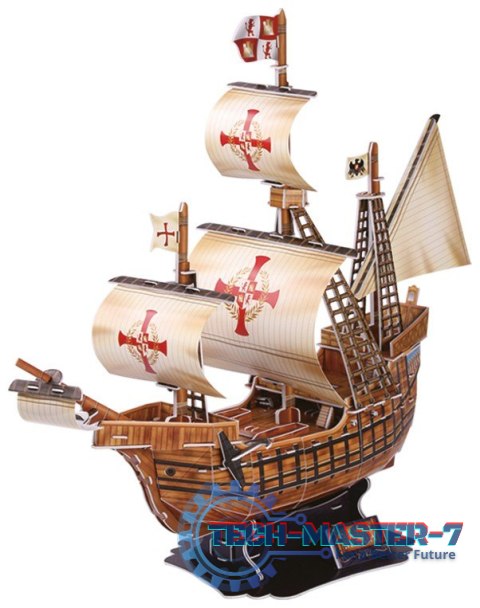 Puzzle 3D Żaglowiec Santa Maria Puzzle 3D Żaglowiec Santa Maria