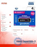 Dysk SSD PX700 4TB M.2 PCIe 2280 4x4 7400/6500MB/s
