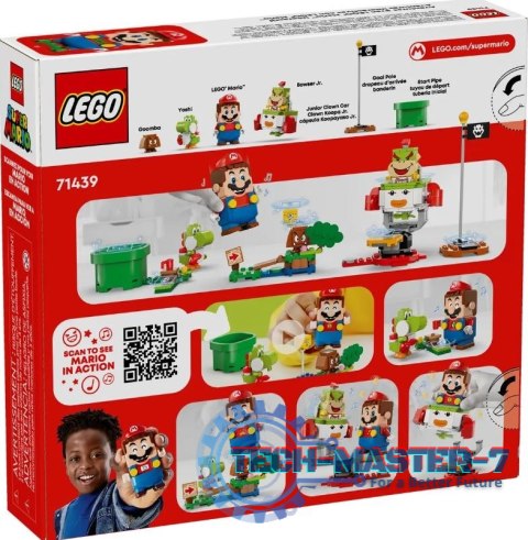 Klocki Super Mario 71439 Przygody z interaktywna figurką LEGO Mario Klocki Super Mario 71439 Przygody z interaktywna figurką LEGO Mario