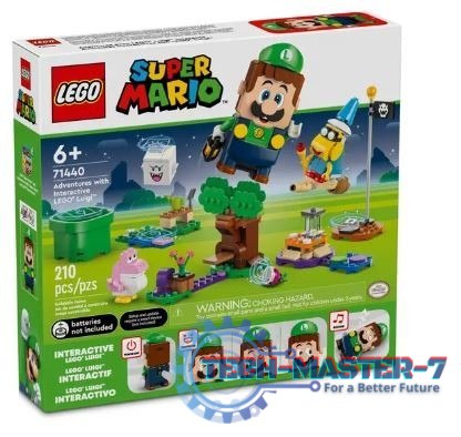 Klocki Super Mario 71440 Przygody z interaktywną figurką LEGO Luigi Klocki Super Mario 71440 Przygody z interaktywną figurką LEGO Luigi