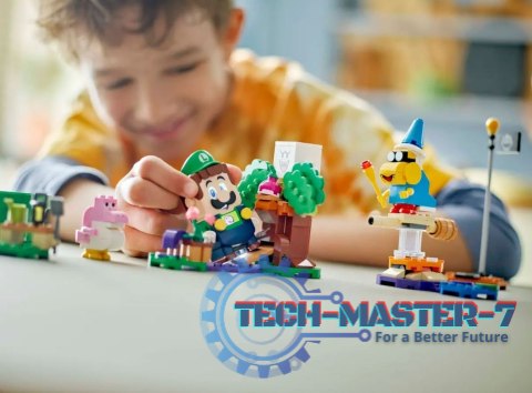 Klocki Super Mario 71440 Przygody z interaktywną figurką LEGO Luigi Klocki Super Mario 71440 Przygody z interaktywną figurką LEGO Luigi