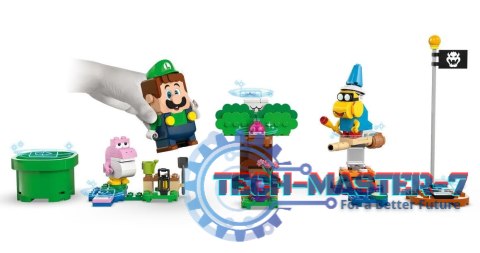 Klocki Super Mario 71440 Przygody z interaktywną figurką LEGO Luigi Klocki Super Mario 71440 Przygody z interaktywną figurką LEGO Luigi