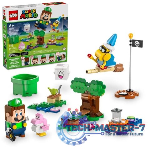 Klocki Super Mario 71440 Przygody z interaktywną figurką LEGO Luigi Klocki Super Mario 71440 Przygody z interaktywną figurką LEGO Luigi