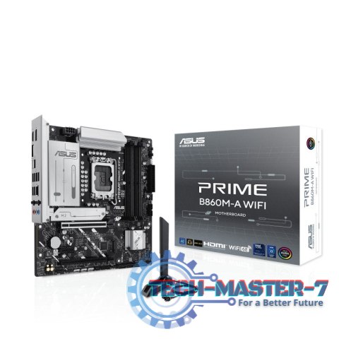 Płyta główna PRIME B860M-A WIFI s1851 XDDR5 USBC mATX Płyta główna PRIME B860M-A WIFI s1851 XDDR5 USBC mATX