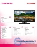 Telewizor LED 32 cale 32WV3F63DG