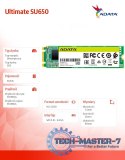 Dysk SSD Ultimate SU650 512GB M.2 TLC 3D 2280 SATA