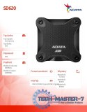 Dysk zewnętrzny SSD SD620 1TB U3.2A 520/460 MB/s czarny