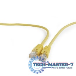 Kabel Patch cord kat.5e osłonka zalewana 1.5M żółty