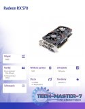 Karta graficzna Radeon RX 570 8GB GDDR5 256Bit HDMI 3xDP ATX Dual Fan H3