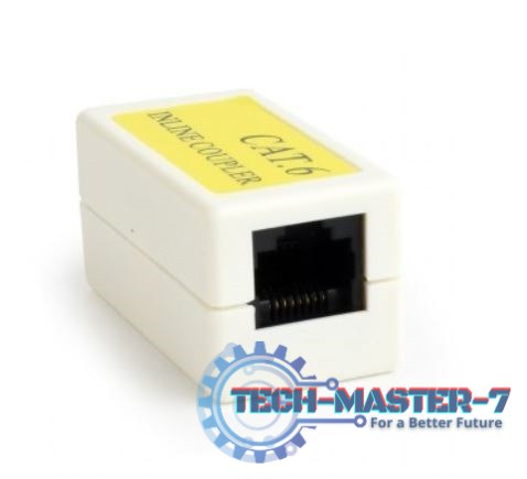 Łącznik Cat. 6 LAN8P8C RJ-45F/biały Łącznik Cat. 6 LAN8P8C RJ-45F/biały