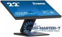 Monitor 21.5 cala T2254MSC-B1AG pojemnościowa 10 punktów, IPS, powłoka AG