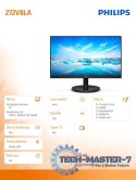 Monitor 272V8LA 27 cali VA HDMI DP Głośniki
