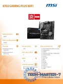Płyta główna B760 GAMING PLUS WIFI s1700 4DDR5 DP/HDMI ATX