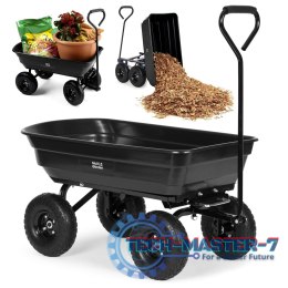 Wózek transportowy ogrodowy taczka wywrotka 75L 200 kg duże pompowane koła MultiGarden MULTI GARDEN