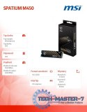 Dysk SPATIUM M450 1TB V1 M.2 PCIe4 3600/3000MB/s