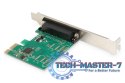 Karta rozszerzeń (Kontroler) LPT PCI Express, 1xDB25, Low Profile, Chipset: ASIX99100