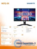 Monitor 27 cali M27Q 2 GAMING 0,5ms/1MLN:1/WQHD/HDMI