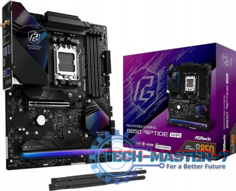 Płyta główna ASROCK B850 RIPTIDE WIFI AM5 ATX