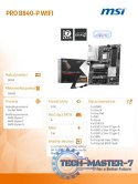 Płyta główna PRO B840-P WIFI AM5 4DD R5 ATX