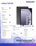 Tablet Galaxy Tab A9+ 11. cali 5G 4/64 GB Szary