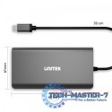HUB 8-w-1 USB-C 3.1; HDMI; VGA; RJ45; SD; PD 100W; D1019B
