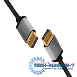 Kabel DisplayPort 4K/60 Hz,DP/M do DP/M,alu. 5m