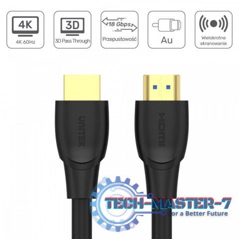 Kabel HDMI High Speed 2.0; 4K; 5M; C11041BK Kabel HDMI High Speed 2.0; 4K; 5M; C11041BK