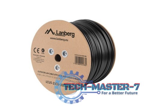 Kabel UTP Kat.5E CU 305 m drut outdoor Kabel UTP Kat.5E CU 305 m drut outdoor