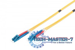 Patchcord FO Singlemode 09/125 OS2 LC-LC duplex 2m Żółty
