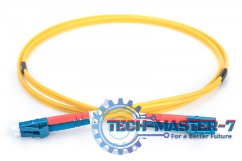 Patchcord FO Singlemode 09/125 OS2 LC-LC duplex 2m Żółty Patchcord FO Singlemode 09/125 OS2 LC-LC duplex 2m Żółty