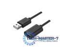 Przedłużacz USB 2.0 AM-AF; 5m, Y-C418GBK